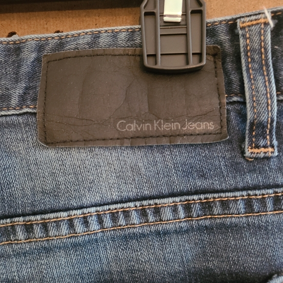 Calvin Klein Straight Leg Jeans - Picture 3 of 5